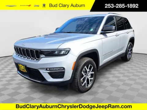 Silver 2025 Jeep Grand Cherokee Limited for sale in Auburn, WA