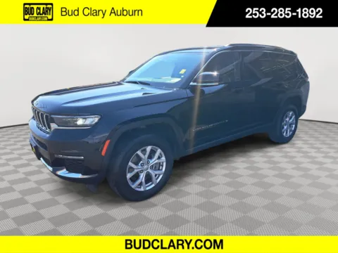 Black 2022 Jeep Grand Cherokee L Limited for sale in Auburn, WA