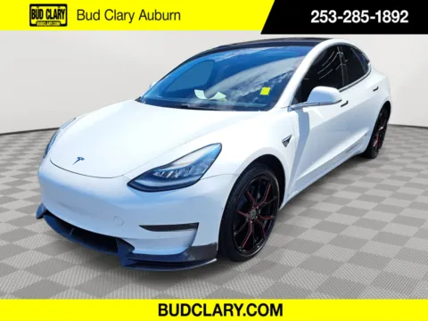 Blue 2018 Tesla Model 3 Long Range Battery for sale in Auburn, WA