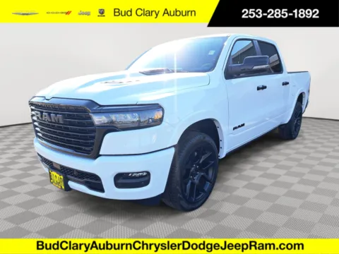 White 2026 Ram 1500 Laramie for sale in Auburn, WA