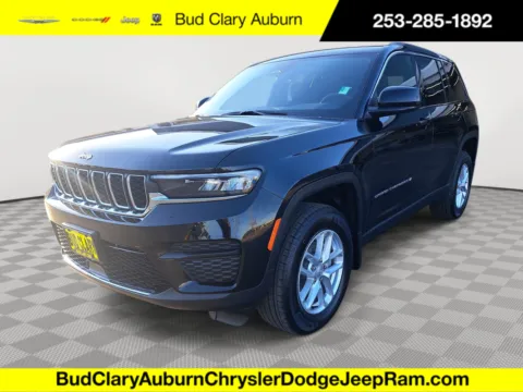 Black 2025 Jeep Grand Cherokee Laredo X for sale in Auburn, WA