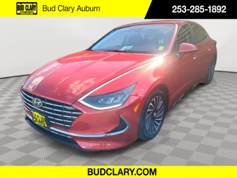 Red 2022 Hyundai Sonata Hybrid SEL for sale in Auburn, WA