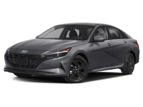 White 2023 Hyundai Elantra Hybrid Blue for sale in Auburn, WA