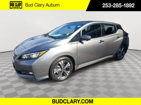 Gray 2021 Nissan LEAF SL PLUS for sale in Auburn, WA