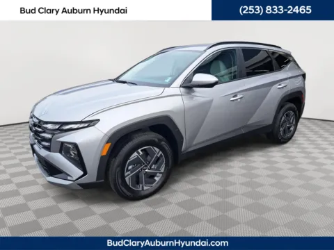 Silver 2025 Hyundai Tucson Hybrid Blue for sale in Auburn, WA