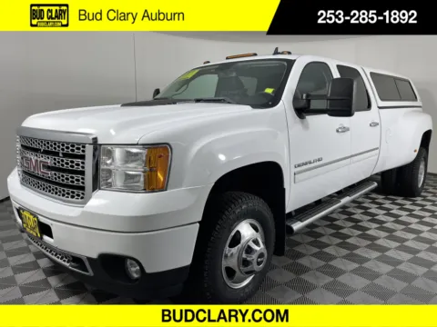 White 2013 GMC Sierra 3500HD Denali for sale in Auburn, WA