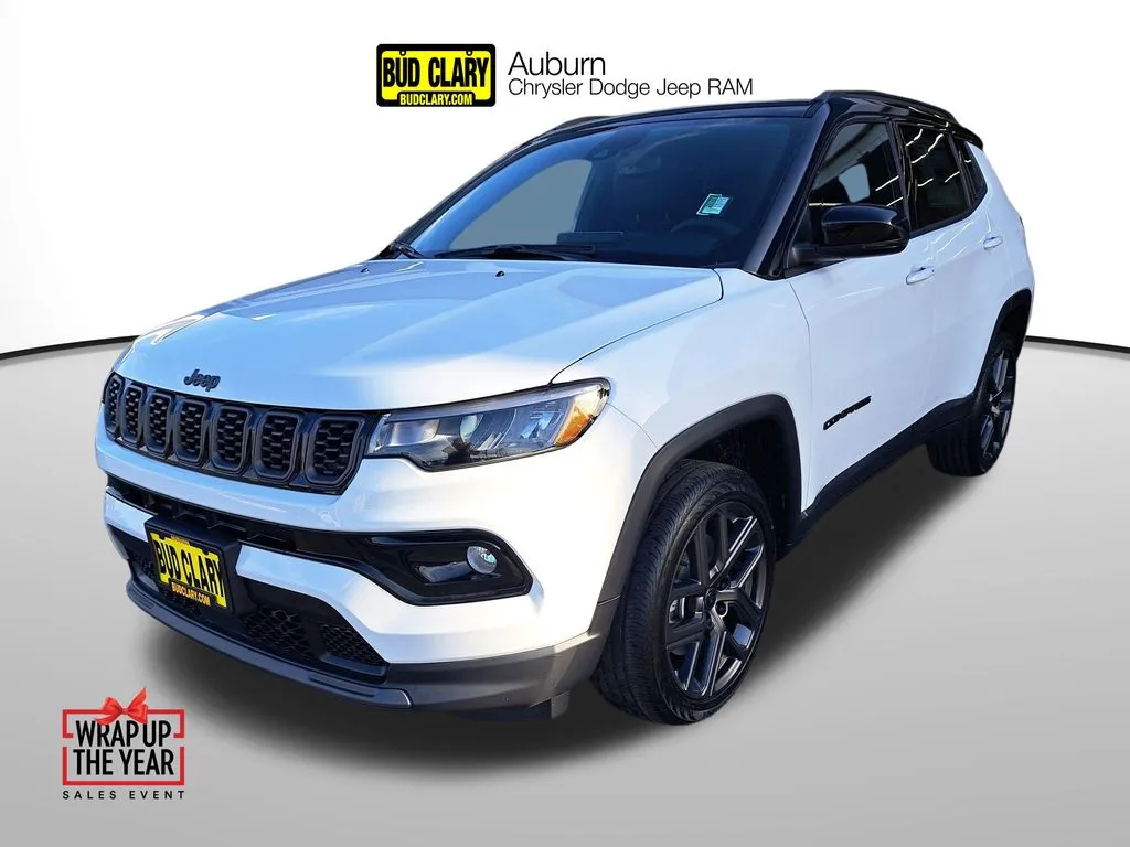 White 2026 Jeep Compass Limited for sale in Auburn, WA