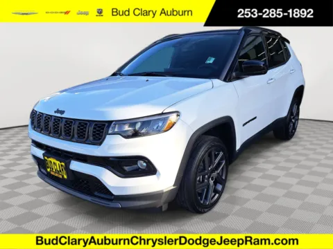 White 2026 Jeep Compass Limited Altitude for sale in Auburn, WA