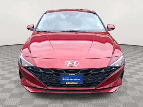 Another view of 2023 Hyundai Elantra Hybrid Blue for sale in Auburn, WA at Auburn CDJR