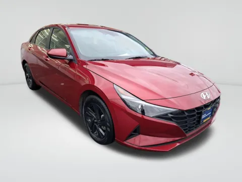 Another view of 2023 Hyundai Elantra Hybrid Blue for sale in Auburn, WA at Auburn CDJR