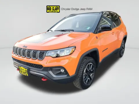 Orange 2026 Jeep Compass Trailhawk for sale in Auburn, WA