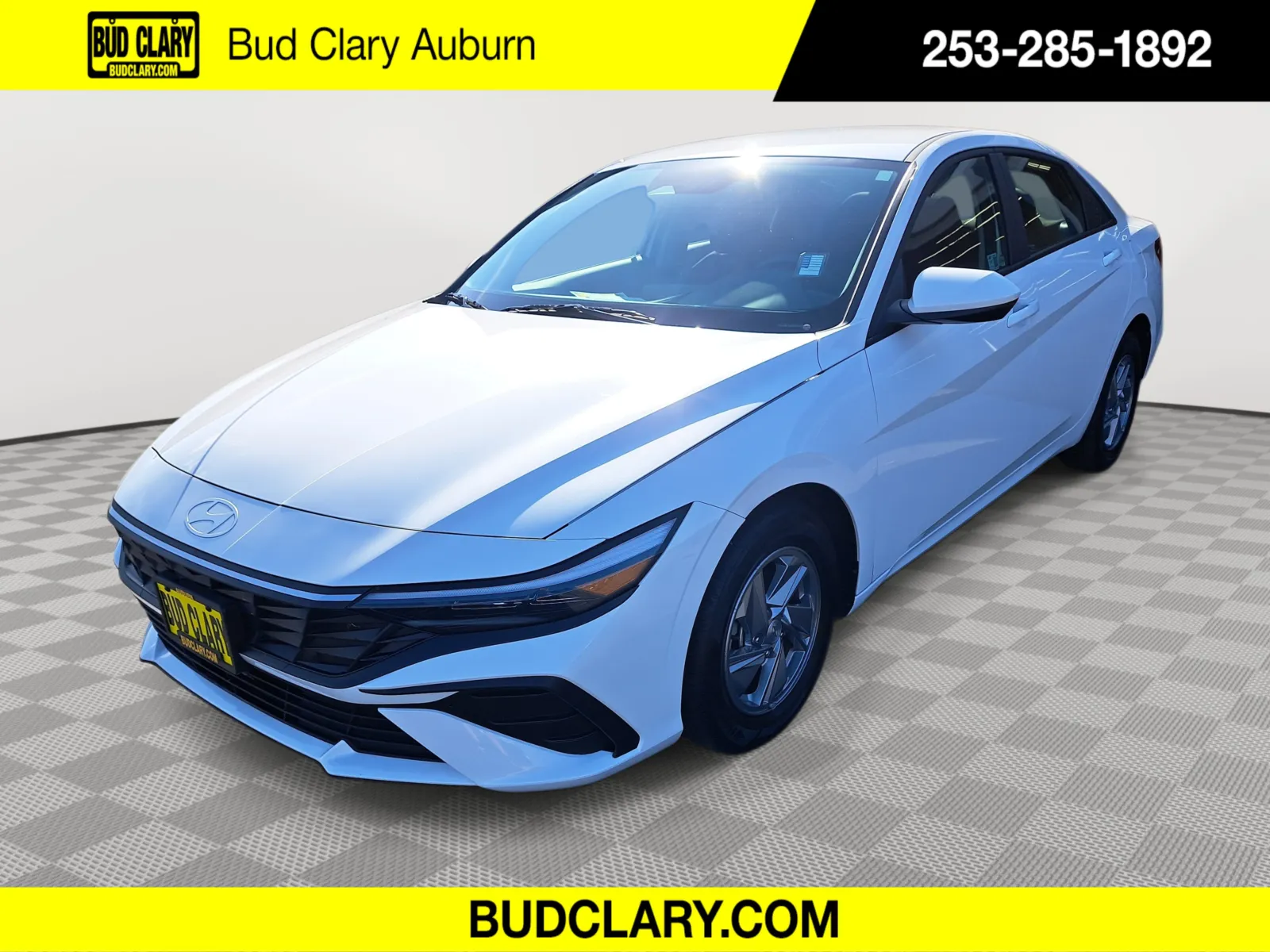 White 2024 Hyundai Elantra SE for sale in Auburn, WA