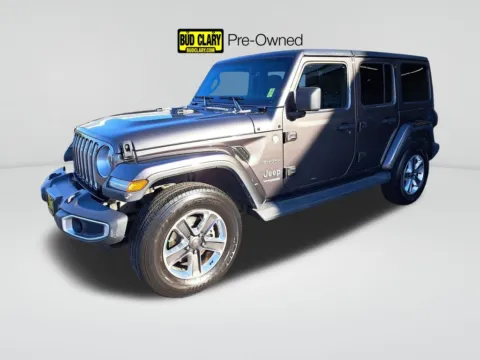 Gray 2019 Jeep Wrangler Unlimited Sahara for sale in Auburn, WA