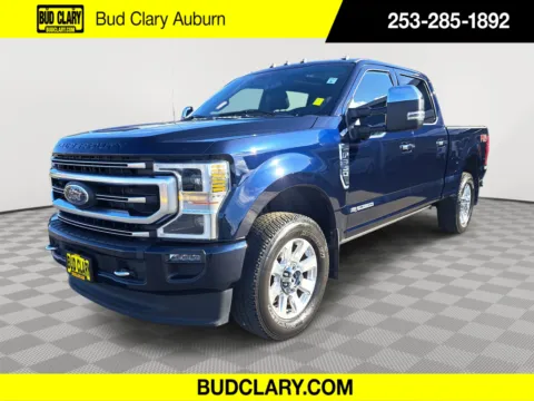 Gray 2022 Ford Super Duty F-350 SRW Platinum for sale in Auburn, WA