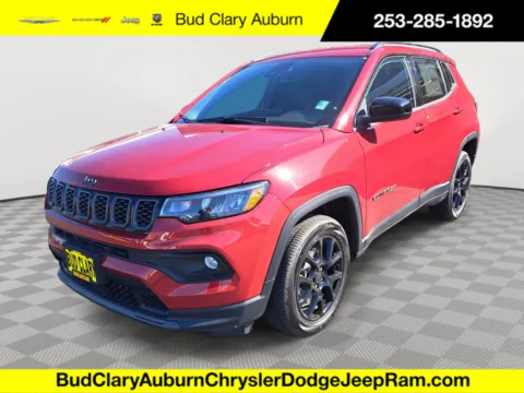 Red 2025 Jeep Compass Latitude for sale in Auburn, WA