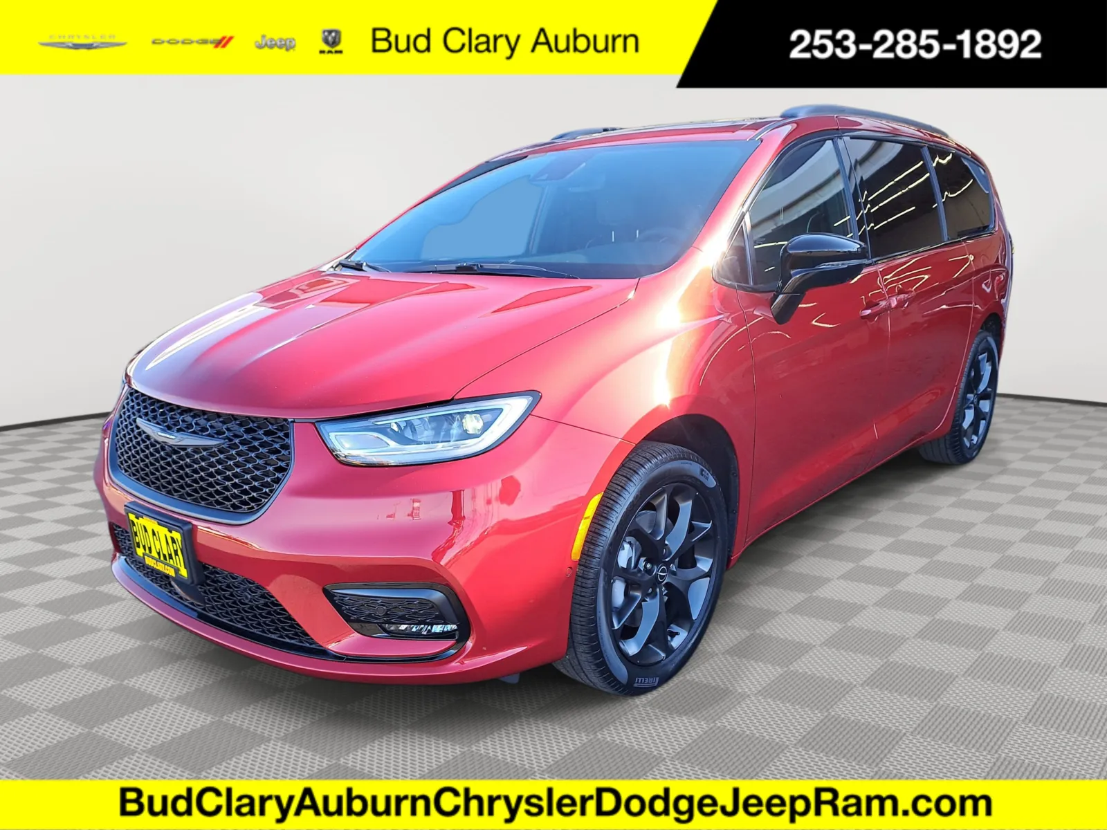 Red 2026 Chrysler Pacifica Limited for sale in Auburn, WA