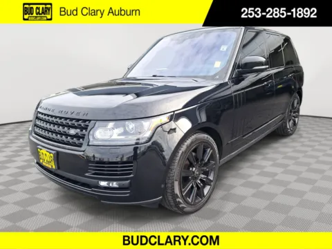Black 2017 Land Rover Range Rover HSE for sale in Auburn, WA