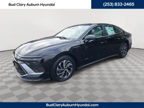 Black 2026 Hyundai Sonata Hybrid Blue for sale in Auburn, WA