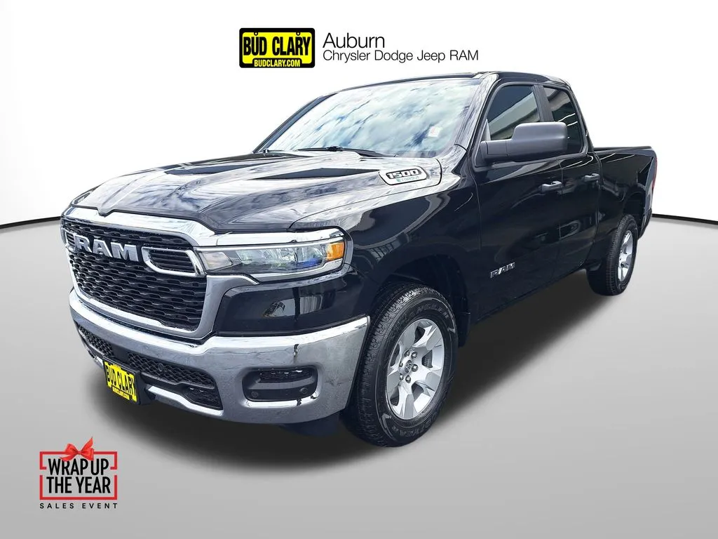 Black 2025 Ram 1500 Tradesman for sale in Auburn, WA