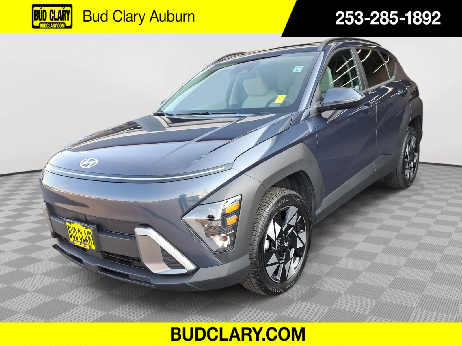 Blue 2024 Hyundai Kona SEL for sale in Auburn, WA