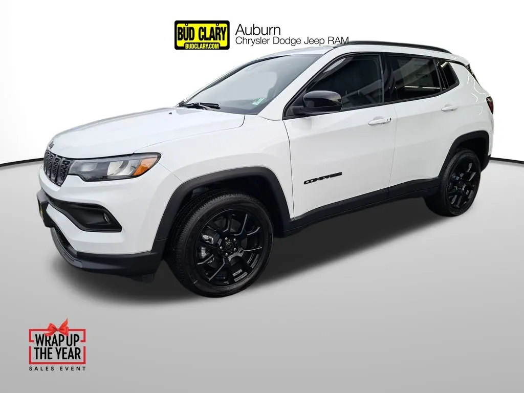 White 2026 Jeep Compass Latitude for sale in Auburn, WA