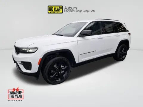 White 2025 Jeep Grand Cherokee Altitude X for sale in Auburn, WA