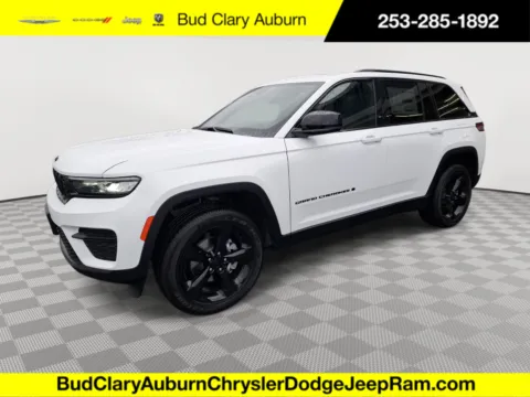 White 2025 Jeep Grand Cherokee Altitude X for sale in Auburn, WA