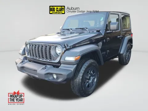 Black 2026 Jeep Wrangler Sport for sale in Auburn, WA