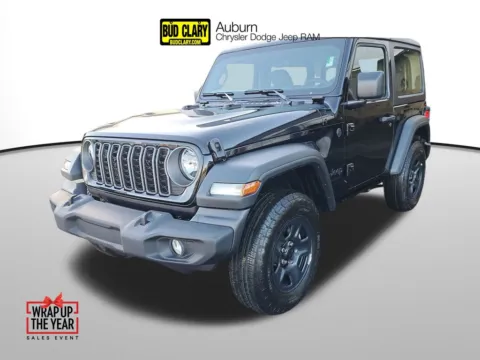 Black 2026 Jeep Wrangler Sport for sale in Auburn, WA