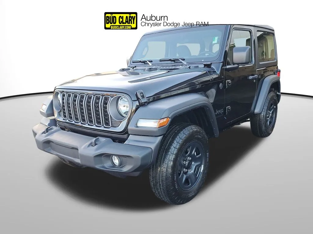 Black 2026 Jeep Wrangler Sport for sale in Auburn, WA