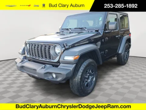 Black 2026 Jeep Wrangler Sport for sale in Auburn, WA