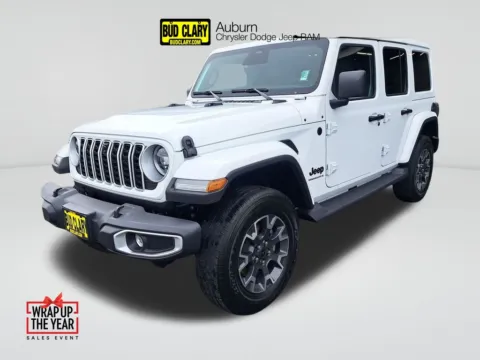 White 2026 Jeep Wrangler Sahara for sale in Auburn, WA