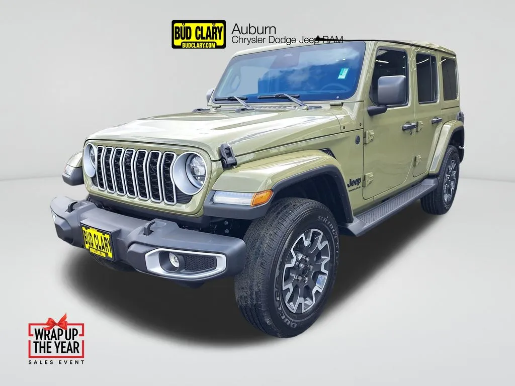 Green 2026 Jeep Wrangler Sahara for sale in Auburn, WA