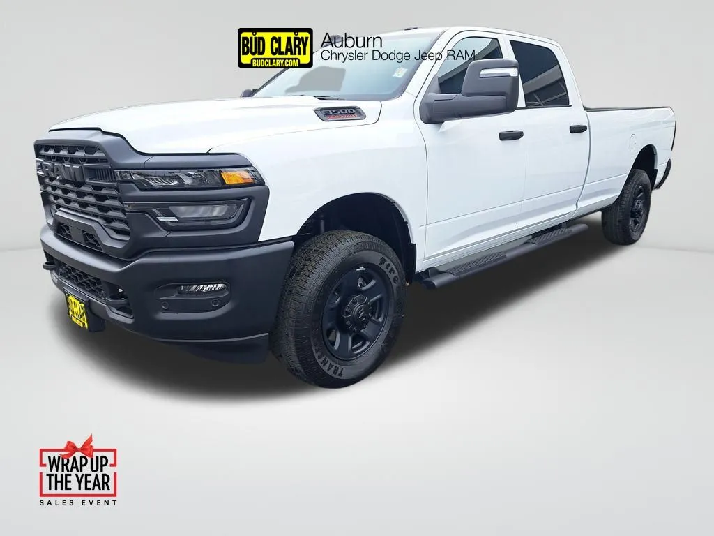 White 2026 Ram 3500 Tradesman for sale in Auburn, WA