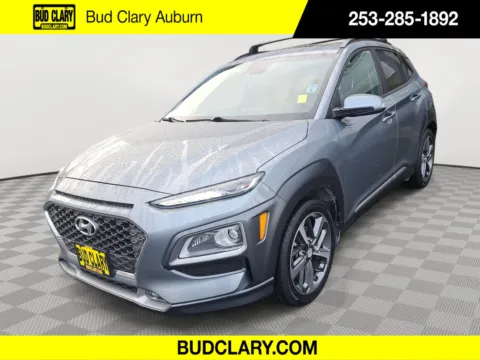 Silver 2021 Hyundai Kona Limited for sale in Auburn, WA