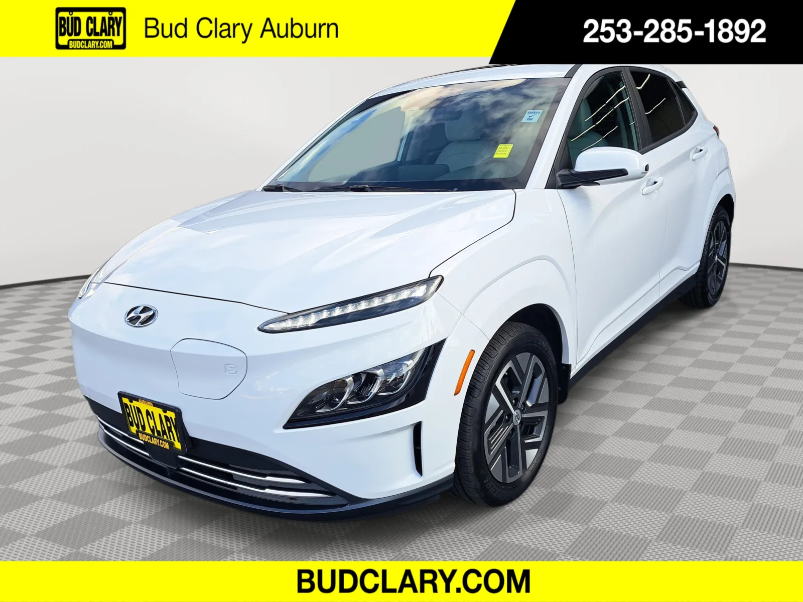 White 2023 Hyundai Kona Electric Limited for sale in Auburn, WA