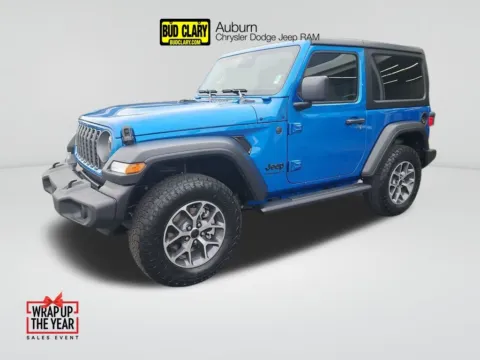 Blue 2026 Jeep Wrangler Sport S for sale in Auburn, WA