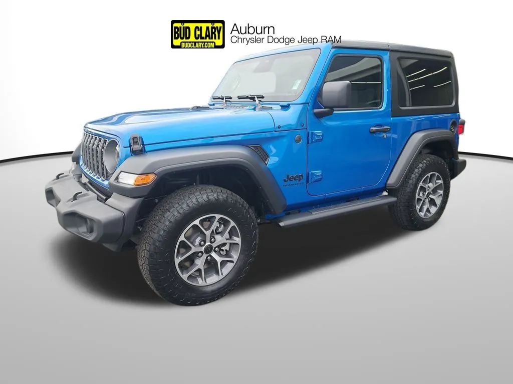 Blue 2026 Jeep Wrangler Sport S for sale in Auburn, WA
