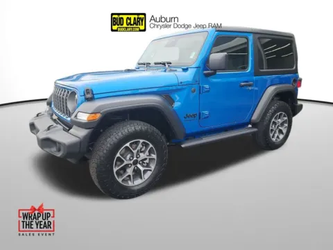 Blue 2026 Jeep Wrangler Sport S for sale in Auburn, WA