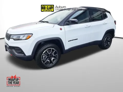 White 2026 Jeep Compass Trailhawk for sale in Auburn, WA