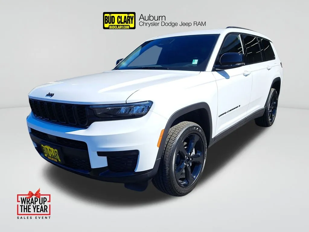 White 2025 Jeep Grand Cherokee L Altitude X for sale in Auburn, WA