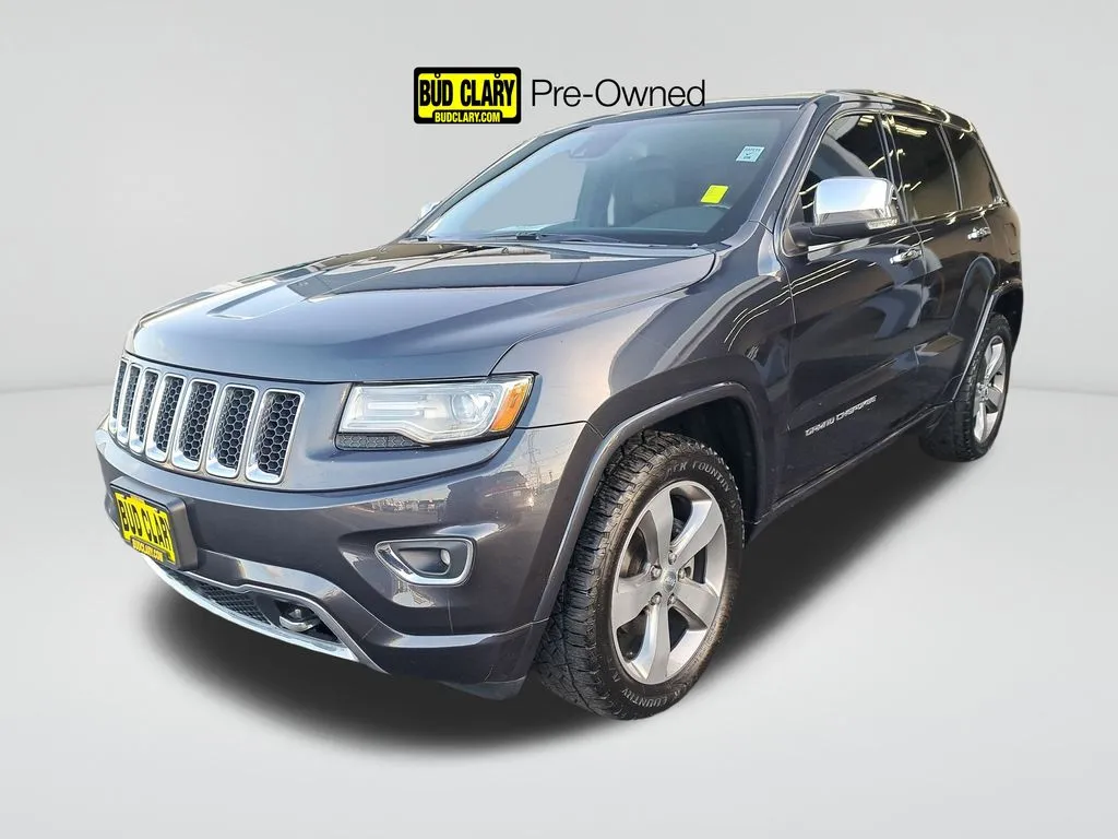 Blue 2014 Jeep Grand Cherokee Overland for sale in Auburn, WA