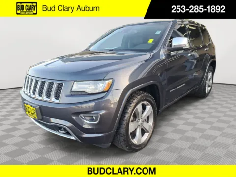 Blue 2014 Jeep Grand Cherokee Overland for sale in Auburn, WA