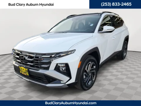White 2026 Hyundai Tucson Hybrid Limited for sale in Auburn, WA