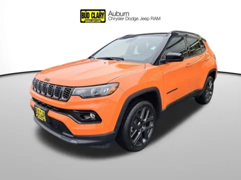 Orange 2026 Jeep Compass Limited for sale in Auburn, WA