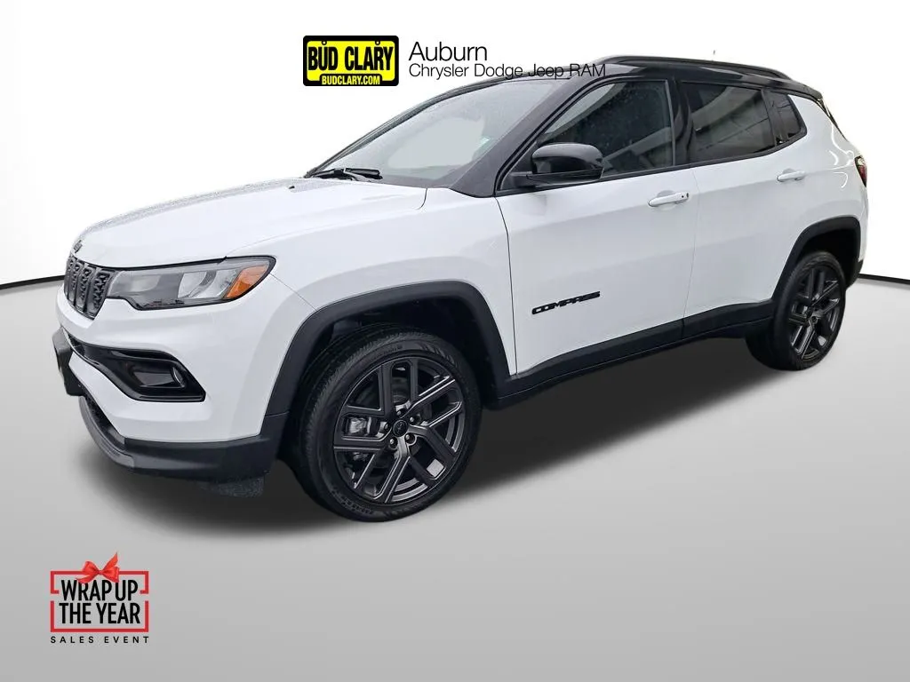 White 2026 Jeep Compass Limited for sale in Auburn, WA