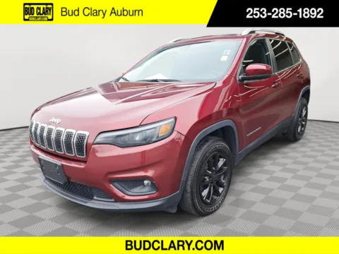 Red 2020 Jeep Cherokee Latitude Plus for sale in Auburn, WA