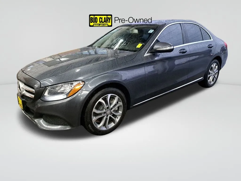 Gray 2015 Mercedes-Benz C-Class C 300 for sale in Auburn, WA