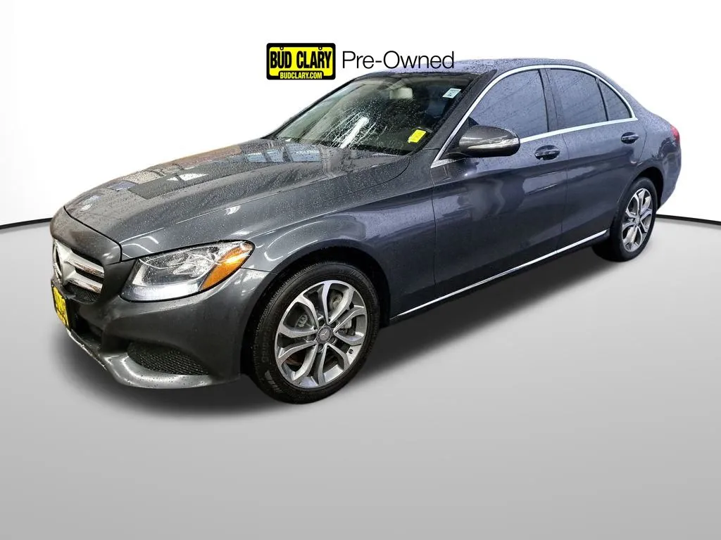 Gray 2015 Mercedes-Benz C-Class C 300 for sale in Auburn, WA
