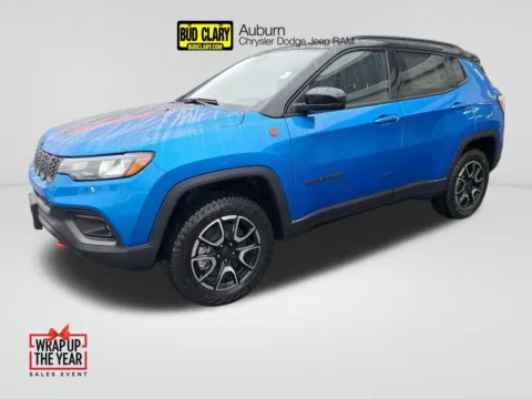 Blue 2026 Jeep Compass Trailhawk for sale in Auburn, WA